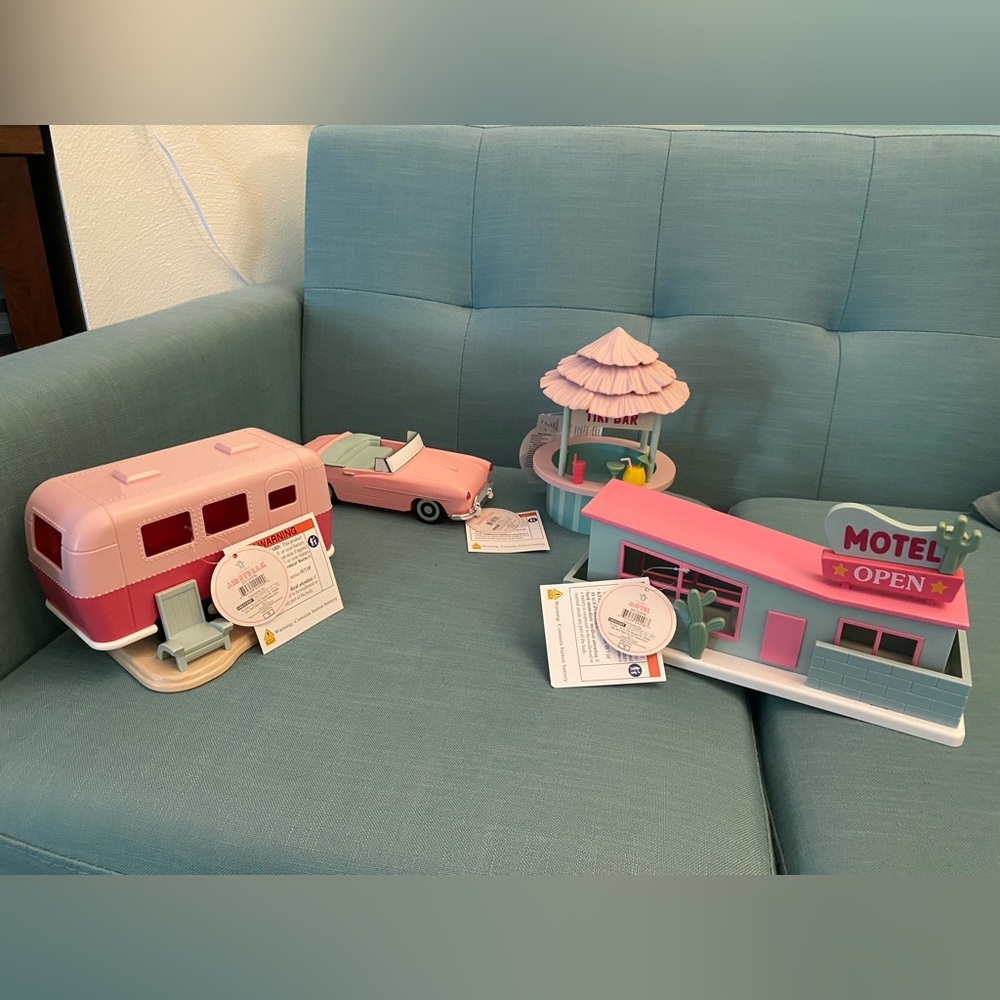 Target Bullseyes Playground Summer Village - Complete Set!